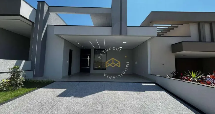 Casa com 148m² à venda no condomínio gran reserve na cidade de indaiatuba - sp