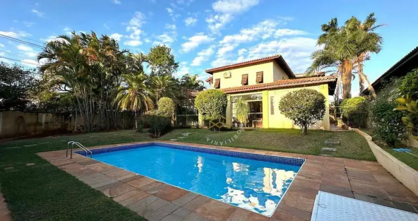 Casa com 5 dormitórios à venda, 556 m² - chácara primavera - campinas/sp