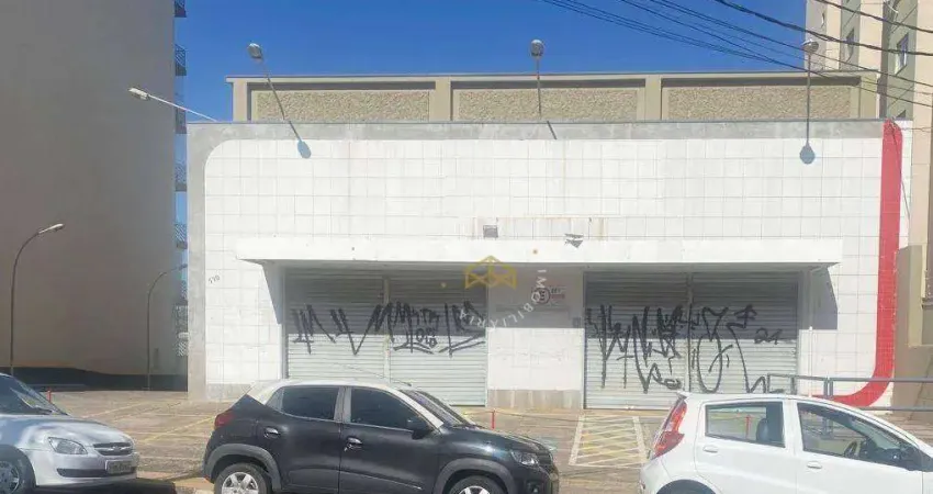 Salão comercial para aluguel na rua joaquim vilac na vila teixeira em campinas.