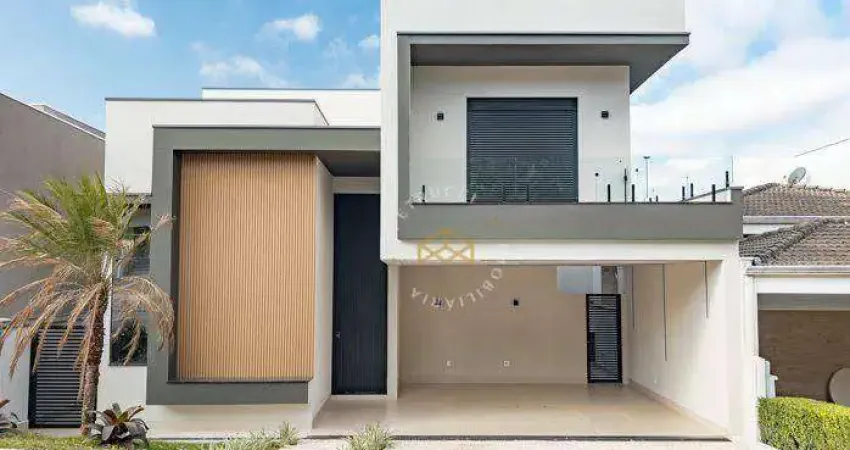 Casa com 3 dormitórios à venda, 319 m² por r$ 3.140.000,00 - condomínio zurich dorf - valinhos/sp