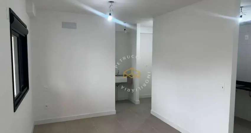 Apartamento com 1 dormitório para alugar, 46 m² por r$ 2.702,00/mês - bosque - campinas/sp