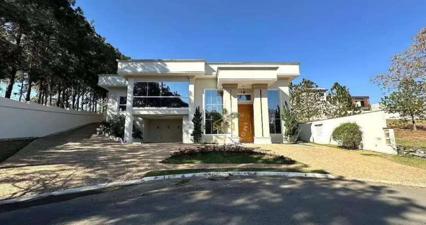 Casa com 4 dormitórios à venda, 516 m² por r$ 3.490.000,00 - condomínio residencial villa lombarda - valinhos/sp