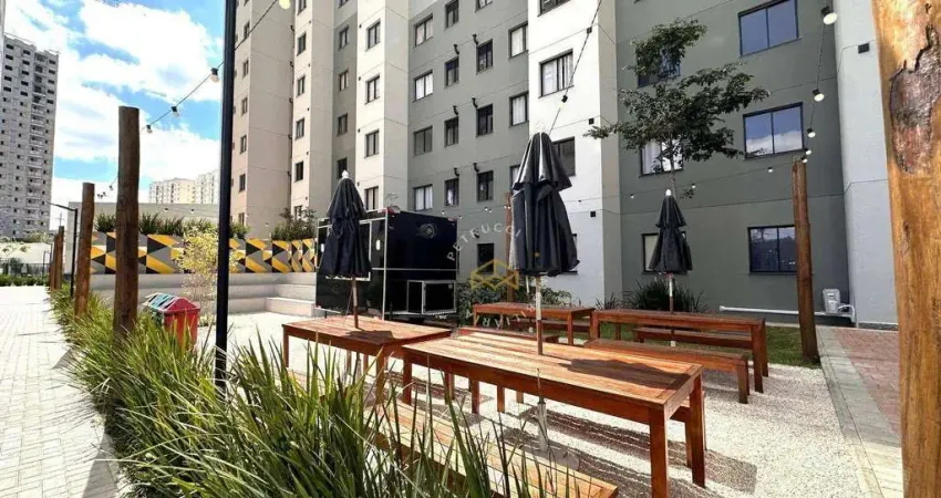 Apartamento mobiliado para locação, 48m² no urban parque das bandeiras campinas/sp