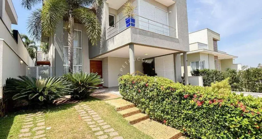 Casa com 4 dormitórios para alugar, 298 m² por r$ 18.440,00/mês - swiss park - campinas/sp