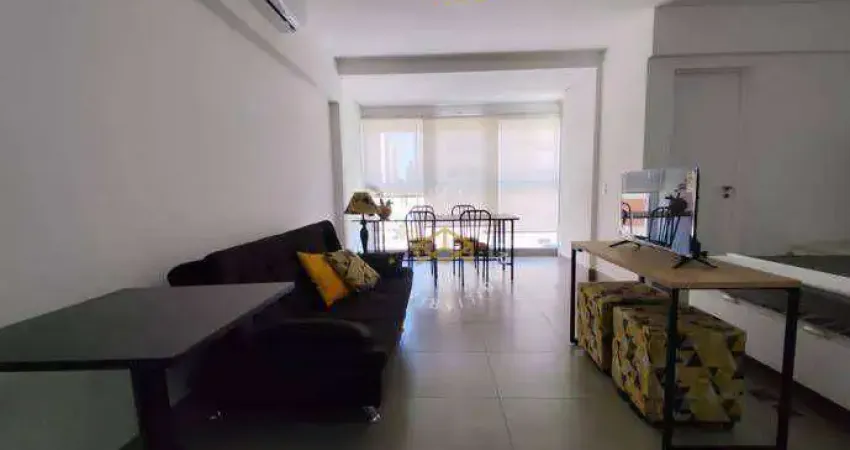 Apartamento com 1 dormitório para alugar, 49 m² no centro - campinas/sp