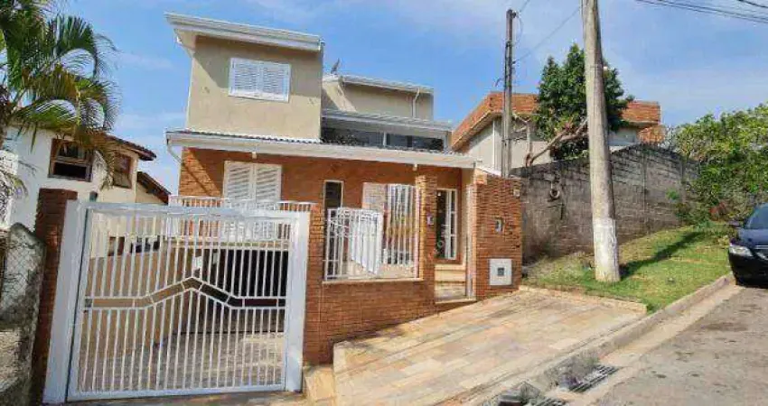 Sobrado para locação em vinhedo, com 230m² de área construída em terreno de 170m²,