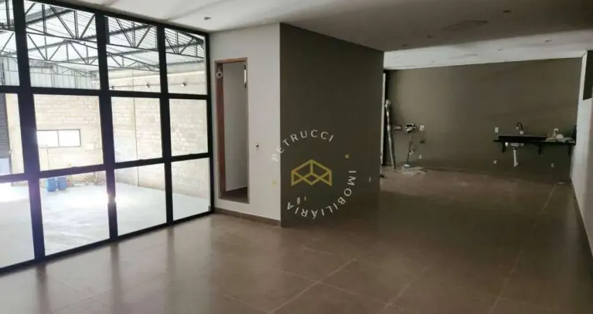 Barracão, 266 m² - venda por R$ 1.100.000,00 ou aluguel por R$ 7.708,00/mês - Vila Mimosa - Campinas/SP
