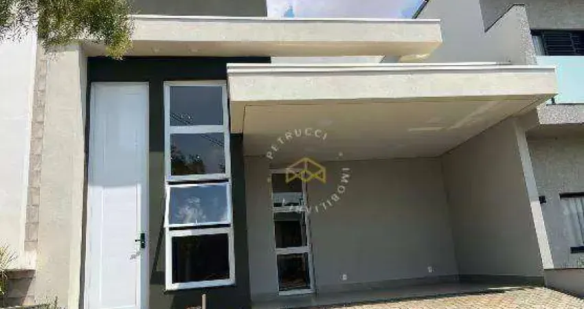 Venha realizar seu sonho de morar numa linda casa térrea, com 200m² de terreno e 140m² de construção. Condomínio em paulínia/sp.