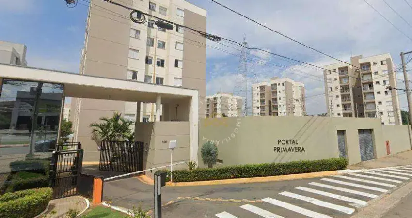 Apartamento com 2 dormitórios à venda, 51 m² no vila são pedro em hortolândia/sp