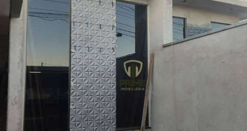 Casa à Venda no jardim Acapulco em Londrina. Casa geminada com sala e cozinha integrados, 3 dormitórios, 1 suíte, 1 banheiro social, 2 vagas de garage