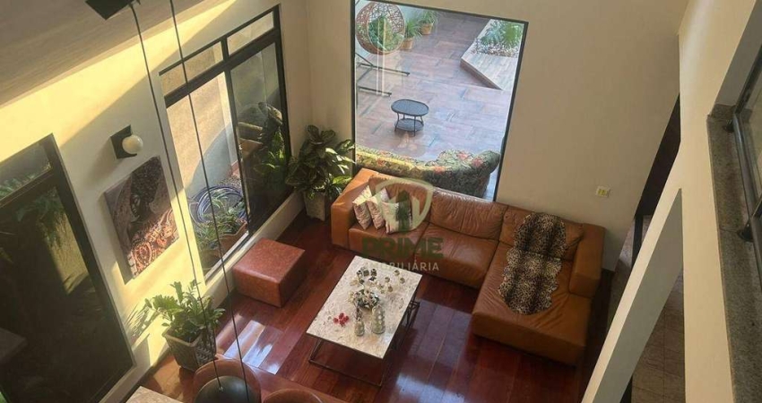 Sobrado à venda no Jardim Andrade em Londrina. Sala com pé direito duplo.  *** Estuda até 50% de permuta para negócio. ***