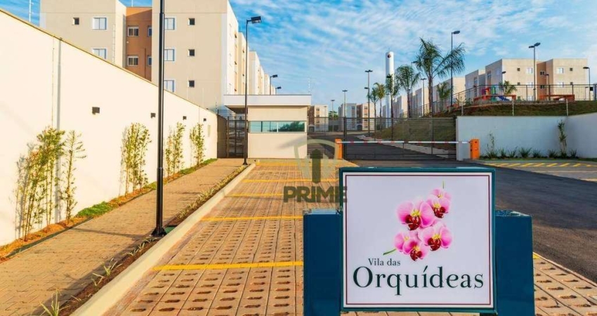 Apartamento à venda no Edificio Residencial Vila das Orquideas no Dom Pedro II em Londrina.