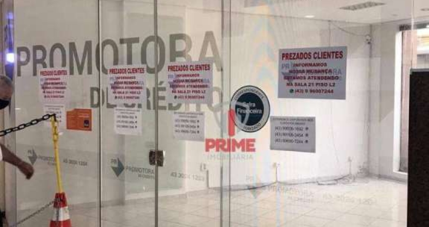 Sala comencial à veda e locação na área central, ótima localização, próximo à Catedral.