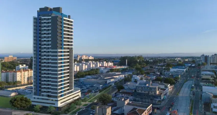 Pine blue - capão raso - em construção, 2 dormits (1 suite),  1 ou 2 vagas.  a partir de  r$ 500.000,-  condições facilitadas,  agende visita aos decorados.