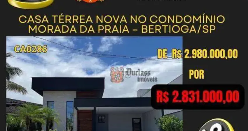 Casa com 4 dormitórios à venda, 258 m² por r$ 2.831.000,00 - morada da praia - bertioga/sp