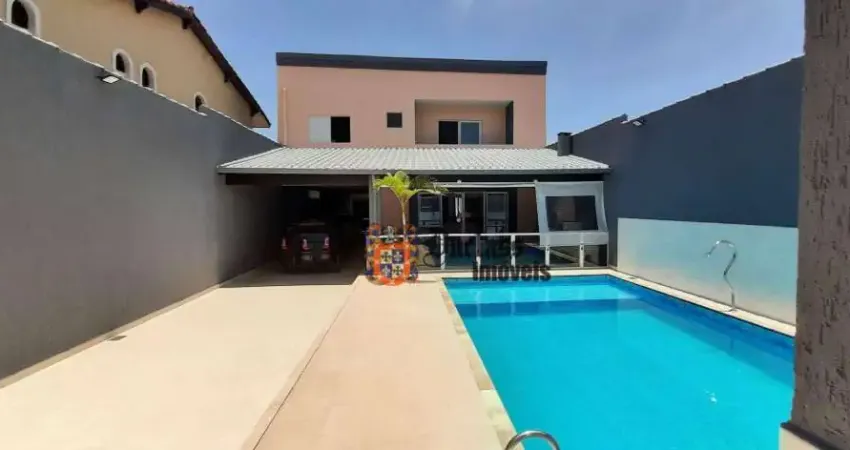 Sobrado com 5 dormitórios à venda, 340 m² por R$ 850.000,00 - Balneário Jequitibá - Itanhaém/SP
