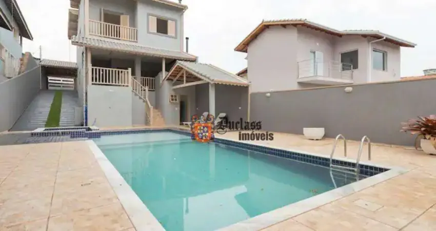 Sobrado com 5 dormitórios à venda, 338 m² por r$ 1.490.000,00 - jardim dos pinheiros - atibaia/sp