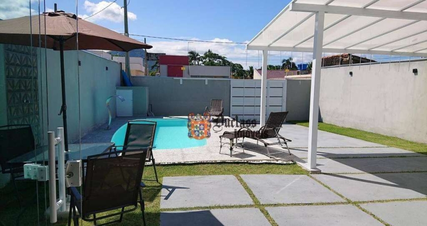 Casa com 3 dormitórios à venda, 107 m² por R$ 890.000,00 - Massaguaçu - Caraguatatuba/SP