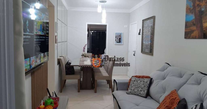 Apartamento com 2 dormitórios à venda, 60 m² por R$ 490.000,00 - Vila Tupi - Praia Grande/SP