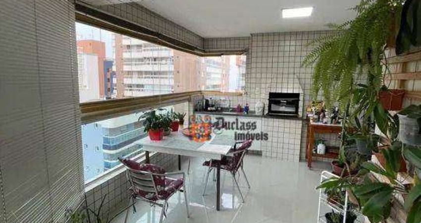 Apartamento com 3 dormitórios à venda, 133 m² por R$ 850.000,00 - Aviação - Praia Grande/SP