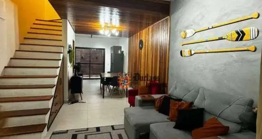 Sobrado com 2 suítes à venda, 90 m² por R$ 510.000 - Pontal de Santa Marina - Caraguatatuba/SP