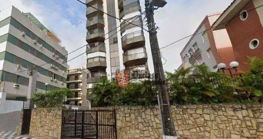 Apartamento com 3 dormitórios à venda, 99 m² por R$ 590.000,00 - Praia da Enseada - Guarujá/SP