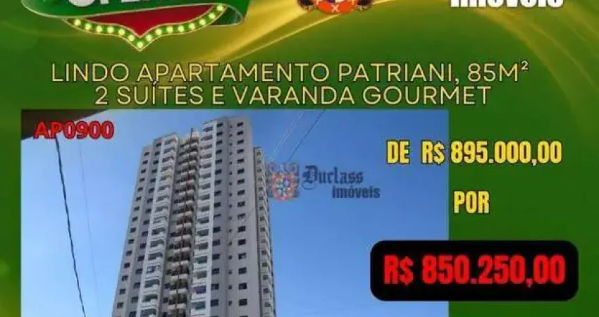 Apartamento com 2 dormitórios à venda, 85 m² por r$ 850.250,00 - alvinópolis - atibaia/sp