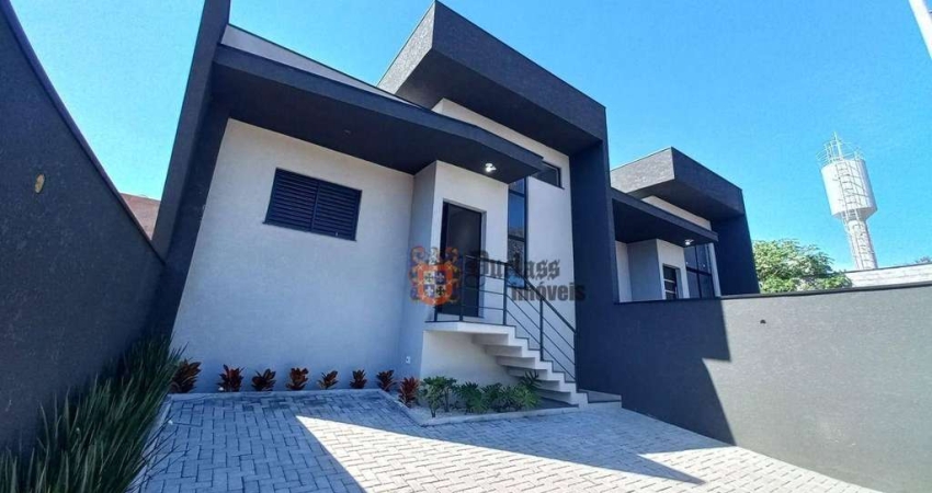 Casa com 3 dormitórios à venda, 111 m² por R$ 830.000,00 - Parque Rio Abaixo - Atibaia/SP