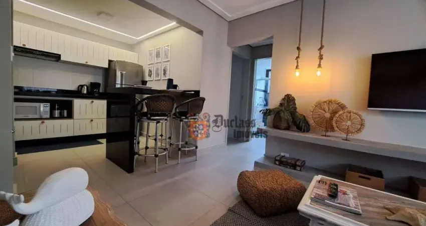 Apartamento com 2 dormitórios à venda, 56 m² por R$ 595.000,00 - Praia das Toninhas - Ubatuba/SP