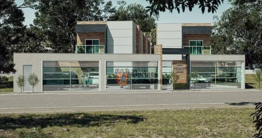 Sobrado com 2 suítes à venda, 86 m² por R$ 380.000 - Vila Atlântica - Mongaguá/SP
