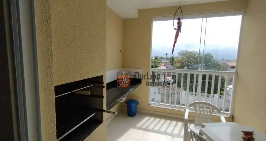 Apartamento com 2 dormitórios, sendo 1 suíte à venda, 63 m² por r$ 480.000 - porto novo - caraguatatuba/sp