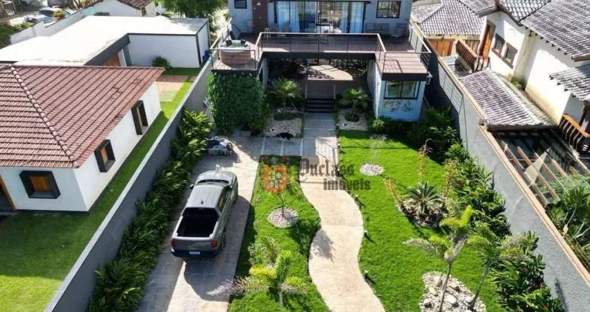 Sobrado com 3 dormitórios à venda, 141 m² por r$ 2.200.000 - balneário califórnia - caraguatatuba/sp