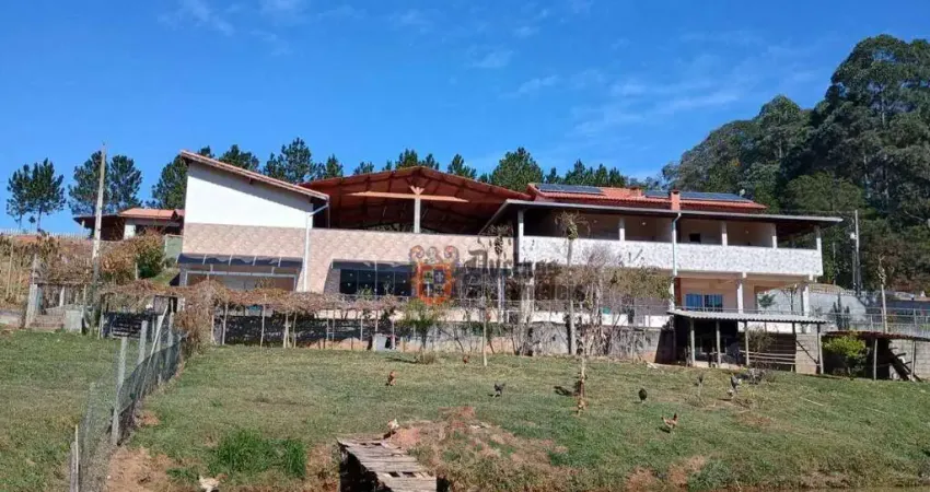 Sítio com 3 dormitórios à venda, 28400 m² por r$ 1.099.000 - das areias - itapeva/mg