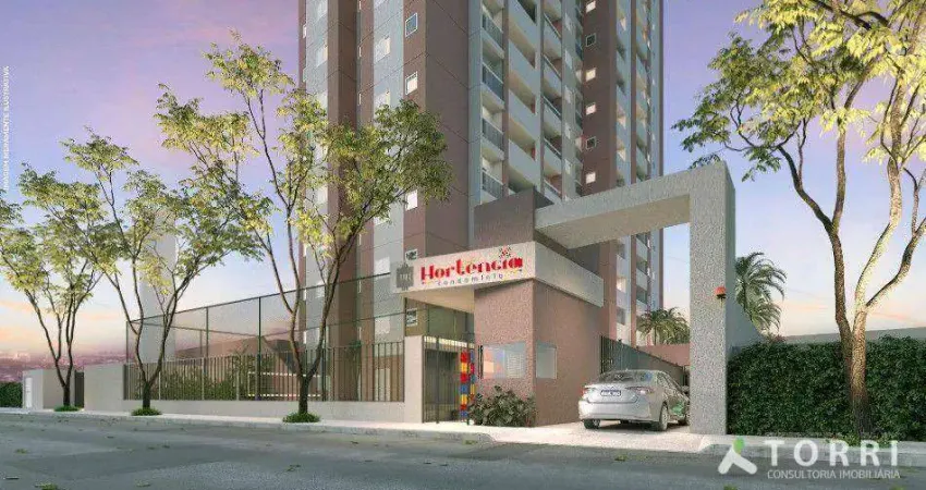 Apartamento com 2 dormitórios à venda, 51 m² por R$ 340.000,00 - Condomínio JR Hortência - Sorocaba/SP