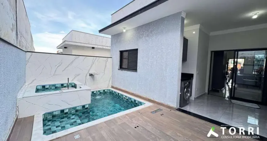 Casa com 3 Quartos à venda, no Condomínio Santinon, no Bairro Caguaçu, em Sorocaba - SP