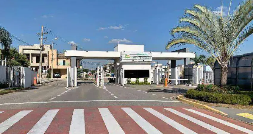Terreno de 168,24m² à venda, no Condomínio Terras São Francisco, no Bairro Cajuru do Sul em Sorocaba - SP