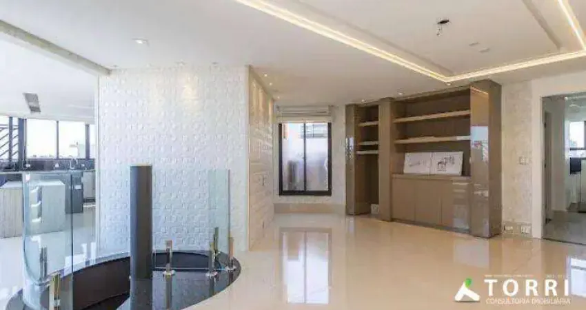 Cobertura com 4 quartos no condomínio edifício ilha saint kitts, no bairro campo belo, em são paulo - sp