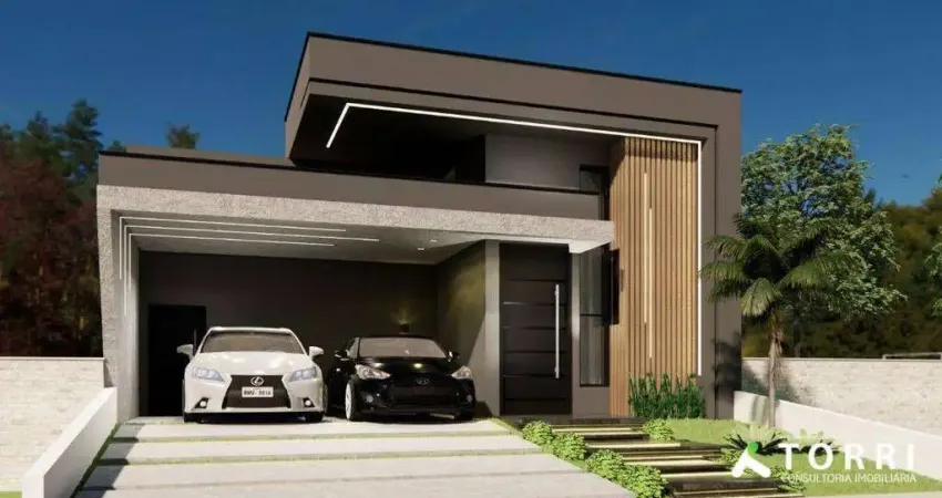 Linda casa 3 dormitórios com closet e piscina à venda, 156 m² - cajuru do sul - sorocaba/sp