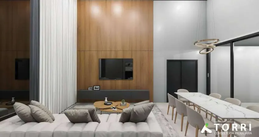 Casa com 4 dormitórios 4 suítes à venda, 265 m² de área útil- parque campolim - sorocaba/sp