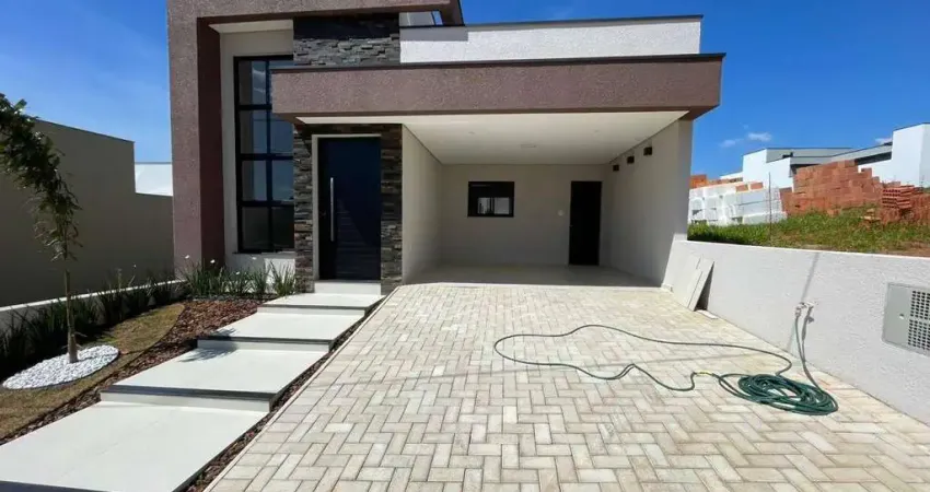 Casa à venda casa moderna à venda – 140 m² - 3 quartos 1 suite master,  piscina - condomínio reserva ipanema - sorocaba/sp