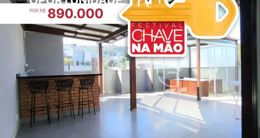 Apartamento com 3 quartos à venda no Saguaçu, Joinville 