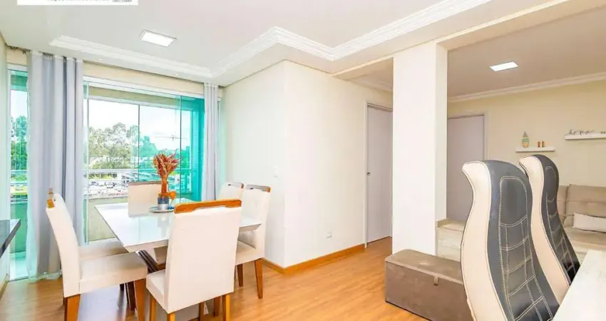Apartamento com 2 dormitórios para alugar, 64 m² por r$ 3.431,18/mês - bacacheri - curitiba/pr