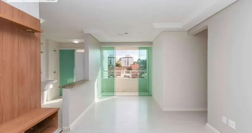 Apartamento com 3 dormitórios para alugar, 73 m² por r$ 3.356,49/mês - bacacheri - curitiba/pr