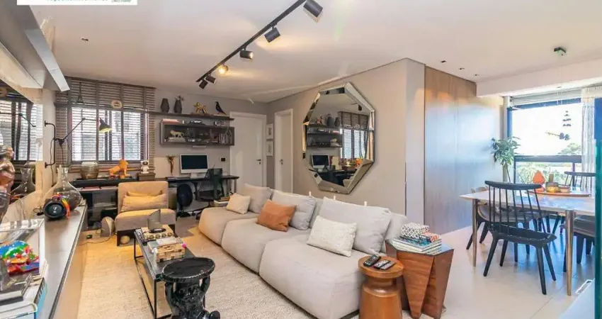 Apartamento com 2 dormitórios à venda, 79 m² por r$ 725.000,00 - guabirotuba - curitiba/pr