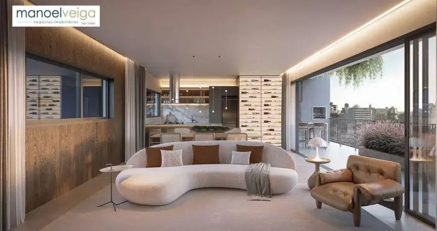 Cobertura com 3 dormitórios à venda, 156 m² por r$ 2.687.545,40 - juvevê - curitiba/pr