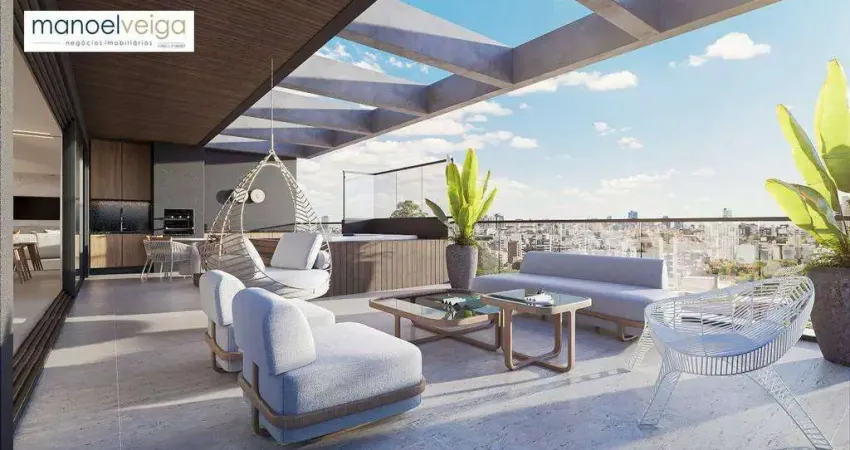 Apartamento com 3 dormitórios à venda, 168 m² por r$ 2.851.720,00 - cabral - curitiba/pr