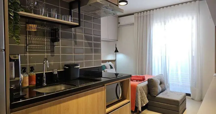 Studio com 1 dormitório à venda, 24 m² por r$ 337.500,00 - centro - curitiba/pr