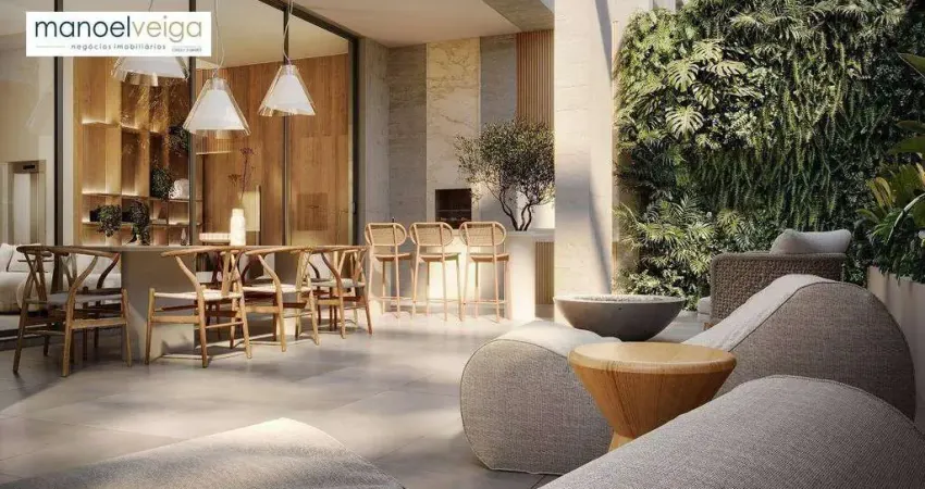 Apartamento garden com 3 dormitórios à venda, 156 m² por r$ 2.978.010,00 - bigorrilho - curitiba/pr