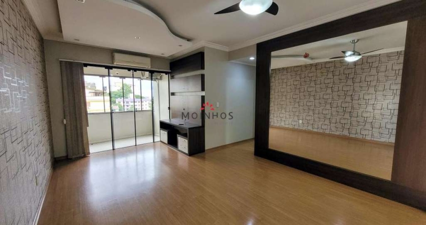 Apartamento Semimobiliado 3 dormitórios (suíte) e Sacada com Churrasqueira em Canoas/Centro