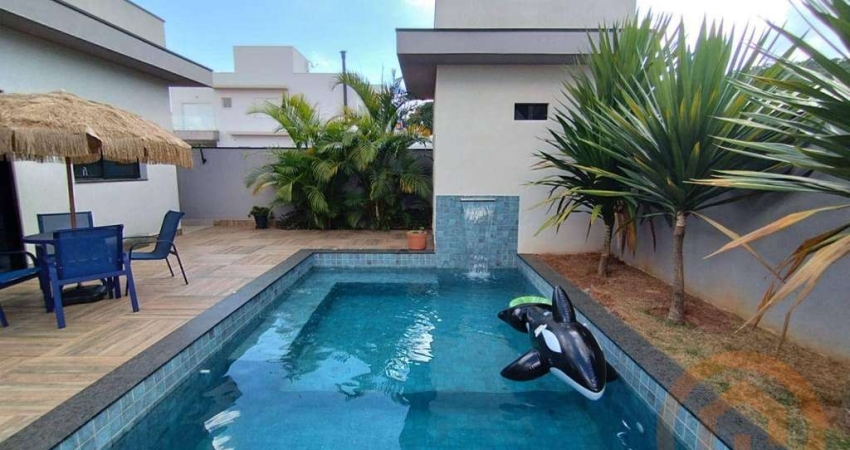 Casa com 3 dormitórios à venda, 288 m² por R$ 2.500.000,00 - Residencial Ibi Aram I - Itupeva/SP